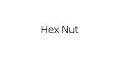 hex nut 63259128043